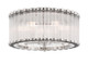 Glasbury Five Light Flush Mount (49185-027)
