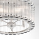 Glasbury Five Light Flush Mount (49185-027)