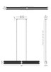 Neoness LED Linear Chandelier (50057-016)