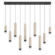 Eurofase - 50129-010 - LED Linear Chandelier - Cambre - Matte Black