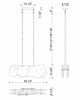 Grotto LED Linear Chandelier (50462-018)