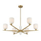 Collier Six Light Chandelier (1-1125-6-322)