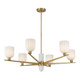Collier Six Light Chandelier (1-1125-6-322)