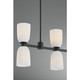 Baldwin Eight Light Linear Chandelier (1-1249-8-89)