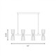 Baldwin Eight Light Linear Chandelier (1-1249-8-SN)