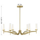 Butler LED Chandelier (1-1464-6-322)