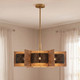 Espacio Six Light Chandelier (1-1466-6-322)