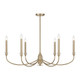 Savoy House - 1-1500-6-127 - Six Light Chandelier - Coventry - Noble Brass