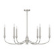 Coventry Six Light Chandelier (1-1500-6-SN)