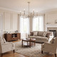 Coventry Six Light Chandelier (1-1500-6-SN)