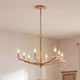 Judi Eight Light Chandelier (1-1965-8-60)
