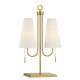 Wilkes Two Light Table Lamp (11-DF10)