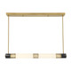 Savoy House - 1-2917-1-322 - LED Linear Chandelier - Farrell - Warm Brass