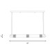 Farrell LED Linear Chandelier (1-2917-1-322)