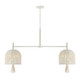 Savoy House - 1-3403-6-341 - Six Light Chandelier - Lunara - Cotton