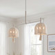 Lunara Six Light Chandelier (1-3403-6-341)