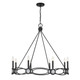 Savoy House - 1-4102-8-89 - Eight Light Chandelier - Minette - Matte Black