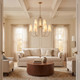 Wilkes Nine Light Chandelier (1-4701-9-322)