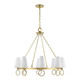 Wilkes Eight Light Chandelier (1-4702-8-322)
