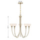 Florena Five Light Chandelier (1-5082-5-127)