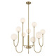 Chester Nine Light Chandelier (1-5980-9-127)