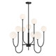 Savoy House - 1-5980-9-89 - Nine Light Chandelier - Chester - Matte Black