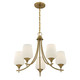 Octave Five Light Chandelier (1-6032-5-322)
