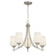 Octave Five Light Chandelier (1-6032-5-SN)