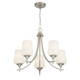Octave Five Light Chandelier (1-6032-5-SN)