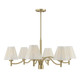 Rosa Six Light Chandelier (1-6084-6-127)