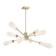 Savoy House - 1-6120-8-127 - LED Chandelier - Leland - Noble Brass