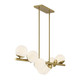 Turin Eight Light Linear Chandelier (1-6524-8-322)
