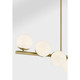 Turin Eight Light Linear Chandelier (1-6524-8-322)