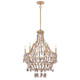 Leanne Six Light Chandelier (1-8403-6-342)