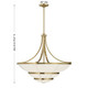 Constantine Four Light Chandelier (1-9152-4-322)