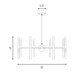 Linden LED Chandelier (1-9716-8-15)