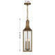 Lancaster Two Light Outdoor Hanging Lantern (5-220-273)