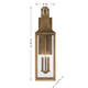 Lancaster Two Light Outdoor Wall Lantern (5-222-273)