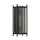 Jacobs One Light Outdoor Wall Lantern (5-3804-BK)