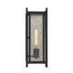 Jacobs One Light Outdoor Wall Lantern (5-3804-BK)