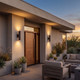 Kelley LED Outdoor Wall Lantern (5-CYL-2-5CCT-BZ)