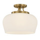 Octave Three Light Semi-Flush Mount (6-6035-3-322)