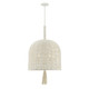 Savoy House - 7-3401-5-341 - Five Light Pendant - Lunara - Cotton