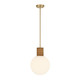 Savoy House - 7-4082-1-322 - One Light Pendant - Jarrell - Warm Brass