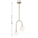 Chester Two Light Pendant (7-5981-2-127)