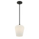Octave One Light Pendant (7-6036-1-BK)