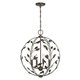 Savoy House - 7-6704-4-334 - Four Light Pendant - Laska - Enchanted Bronze