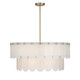 Savoy House - 7-9800-10-127 - Ten Light Pendant - Ashton - Noble Brass
