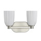 Baldwin Two Light Bathroom Vanity (8-1245-2-SN)