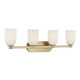 Baldwin Four Light Bathroom Vanity (8-1245-4-127)